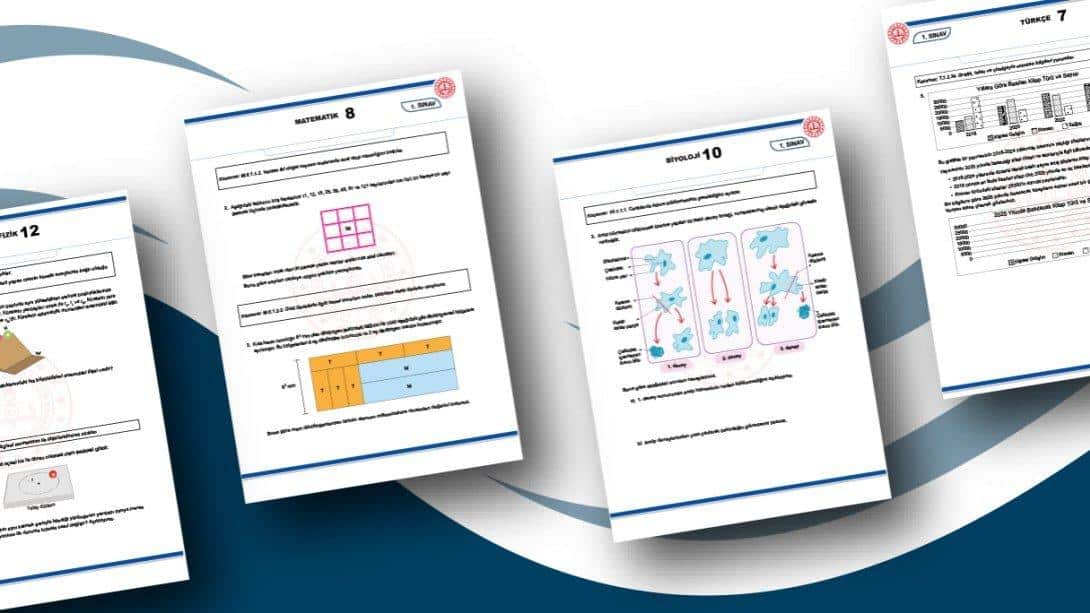 1. DÖNEM 1. YAZILI SINAVLARINA İLİŞKİN ÖRNEK SORU KİTAPÇIKLARI YAYIMLANDI